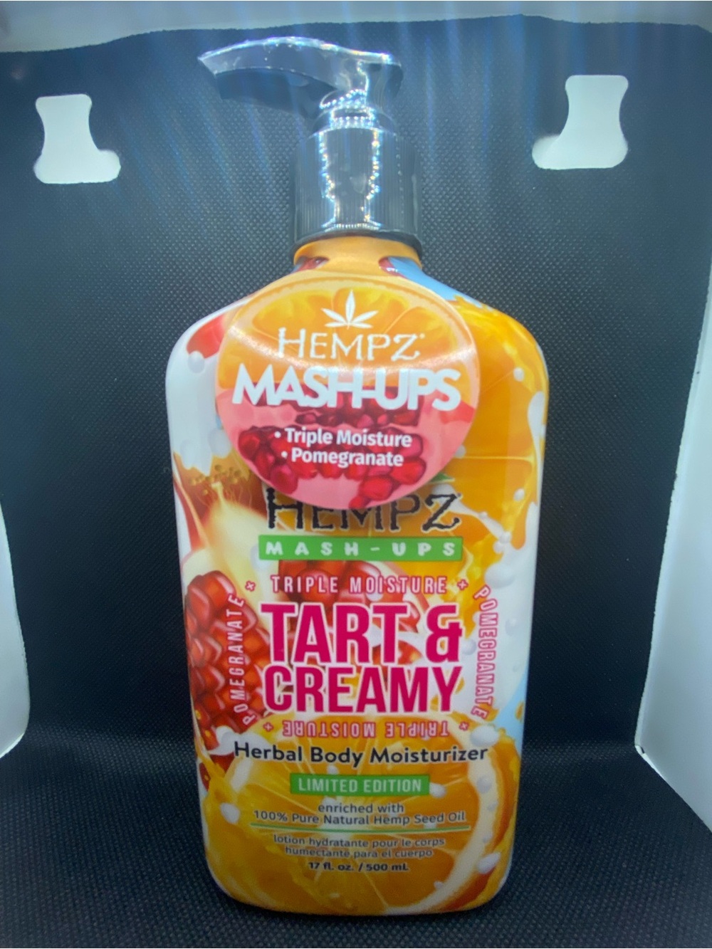 Hempz Mashups Tart & Creamy Body Lotion in Orange and Pink